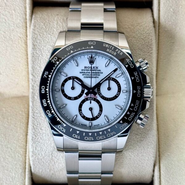 2025 Rolex Daytona 40mm 126500LN Stainless Steel Panda Dial (Unworn)