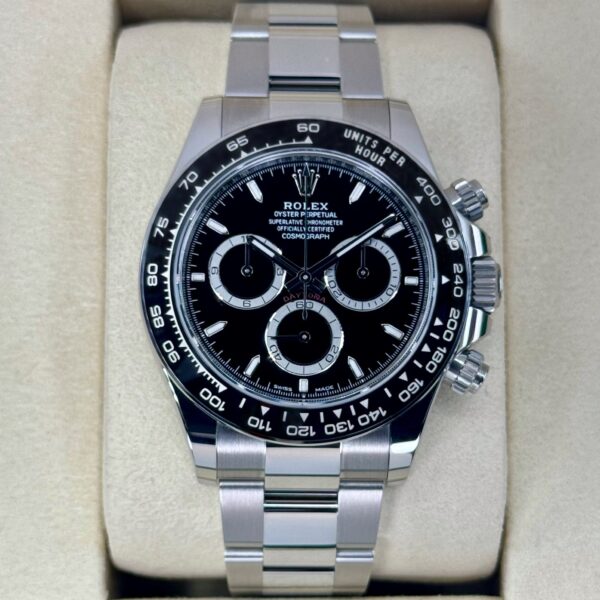 2025 Rolex Daytona 40mm 126500LN Stainless Steel Black Dial (Unworn)