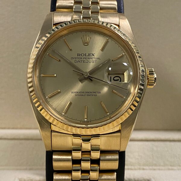 Rolex Datejust 36 - 1983 - Champagne Index Dial - 16018