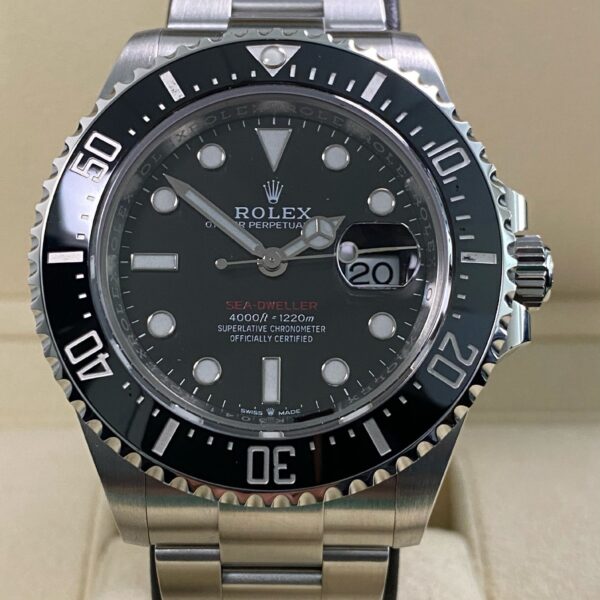 Rolex Sea-Dweller - 2021 - Black Dial Red Letters- 126600 *FULL SET*