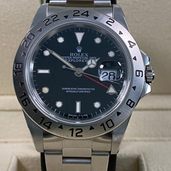 Rolex Explorer II - 1998 - Black Dial - 16570 *FULL SET*