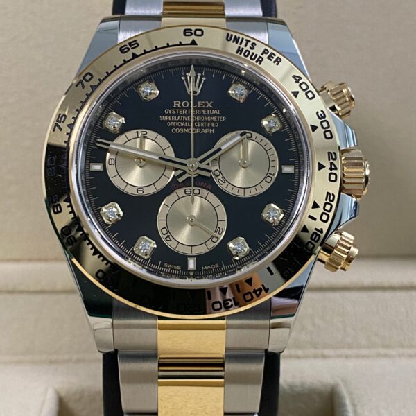 Rolex Cosmograph Daytona - 2026 - Black Diamond Dial - 126503 *FULL SET*