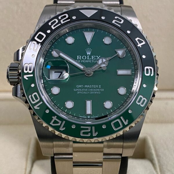 Rolex GMT-Master II - 2026 - "Sprite" White Gold - 126729VTNR *FULL SET*