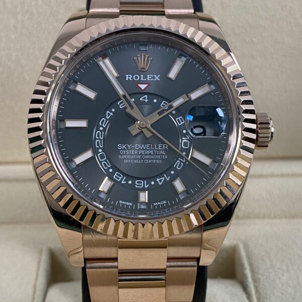 Rolex Sky-Dweller - Rhodium Index Dial - 326935