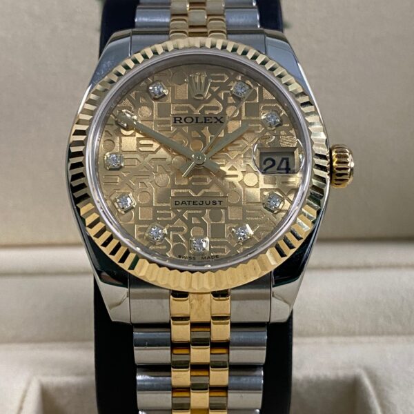 Rolex Lady-Datejust - 2013 - Computer Diamond Dial - 178273 *FULL SET*
