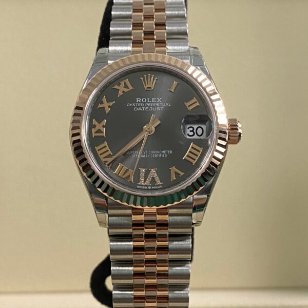 Rolex Datejust 31 - 2025 - Rhodium Diamond-set on VI Dial - Jubilee Bracelet - 278271 *FULL SET*