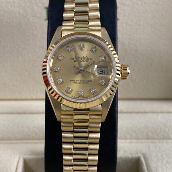 Rolex Lady-Datejust - 1982 - Champagne Diamond Dial - 6917