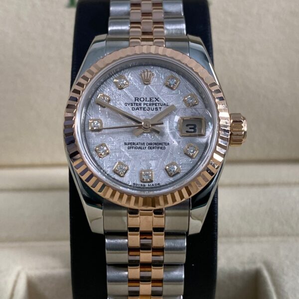 Rolex Lady-Datejust 26 - Meteorite Diamond Dial - 179171