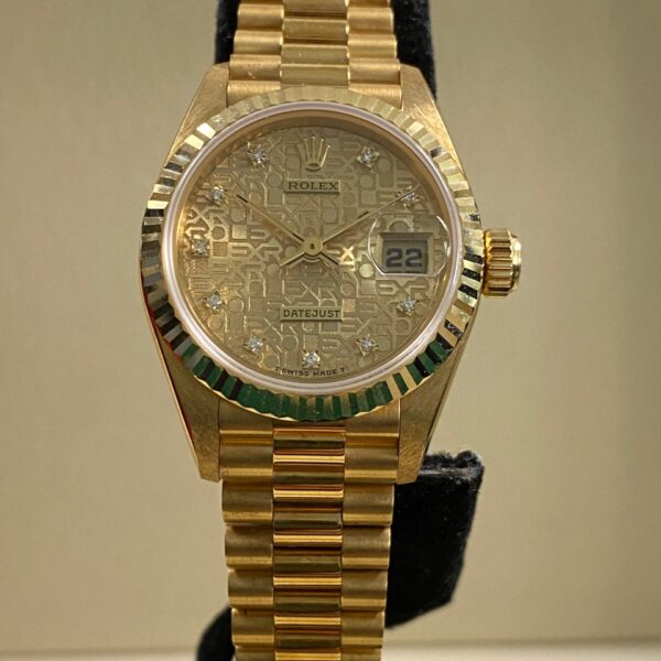 Rolex Lady-Datejust - 1995 - Anniversary Diamond Dial - 69178 *New Old Stock*