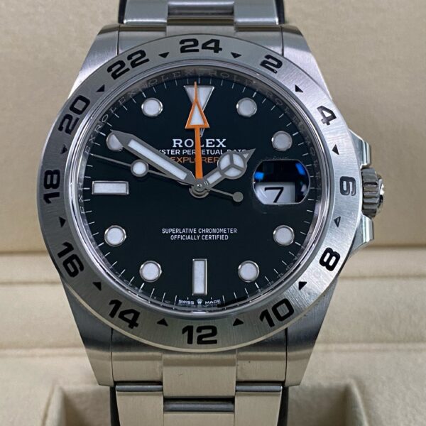 Rolex Explorer II - 2022 - Black Dial - 226570 *UNPOLISHED*