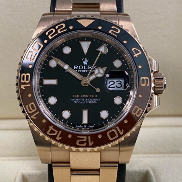 Rolex GMT-Master II - 2023 - "Root beer" - 126715CHNR *UNPOLISHED*