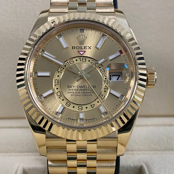 Rolex Sky-Dweller - 2024 - Champagne Index Dial - 336938 *FULL SET*