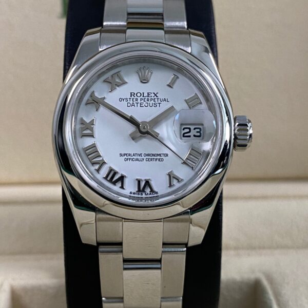 Rolex Lady-Datejust - White Roman Dial - 179160