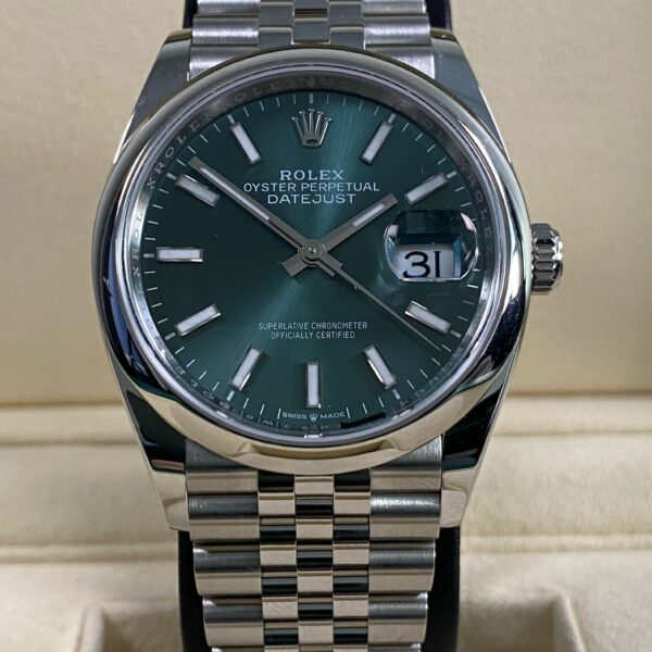 Rolex Datejust 36 - 2025 - Mint Green Dial - 126200 *FULL SET*