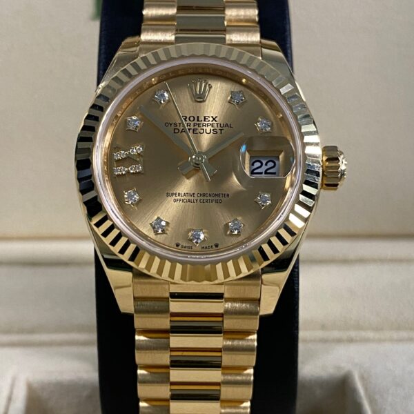 Rolex Lady-Datejust - 2025 - Star Diamond Dial - 279178 *FULL SET*