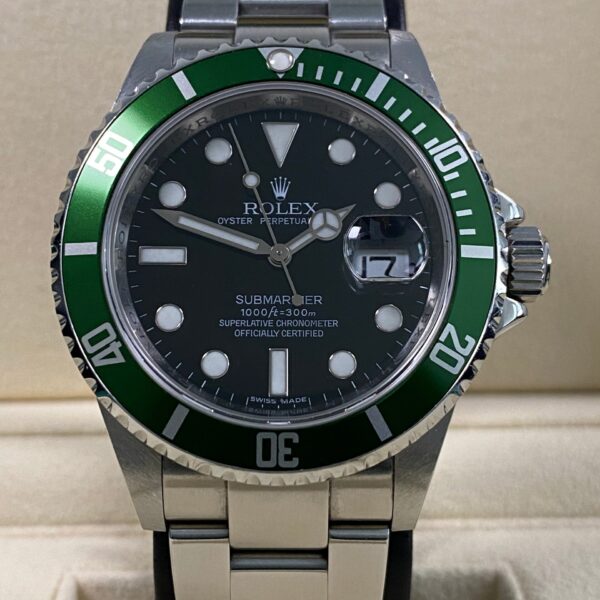 Rolex Submariner Date - 2008 - "Kermit" - 16610LV *FULL SET*