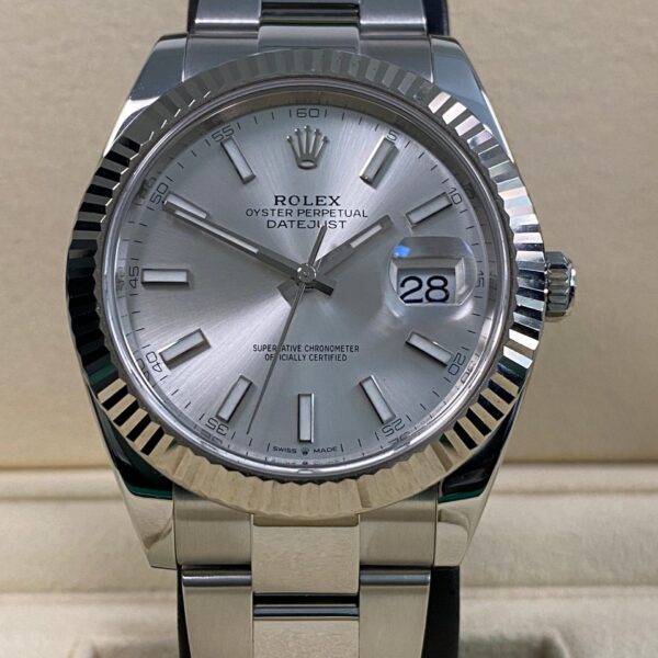 Rolex Datejust 41 - Silver Index Dial - 126334 *CERTIFIED PRE-OWNED*