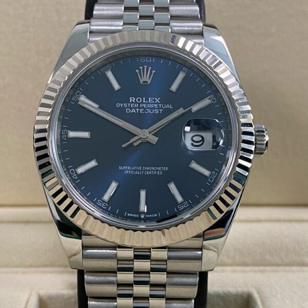Rolex Datejust 41 - 2018 - Blue Index Dial - 126334 *RSC CARD*