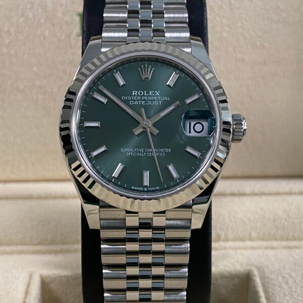 Rolex Datejust 31 - 2026 - Mint Green Dial - 278274 *FULL SET*