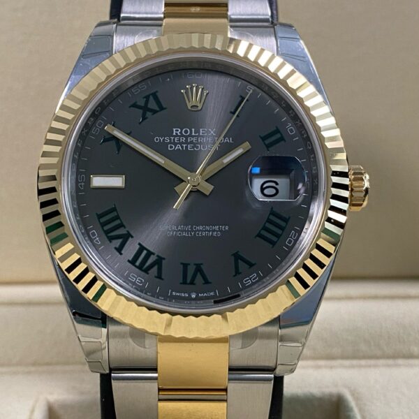 Rolex Datejust 41 - 2025 - "Wimbledon" Dial - 126333 *FULL STICKERS*