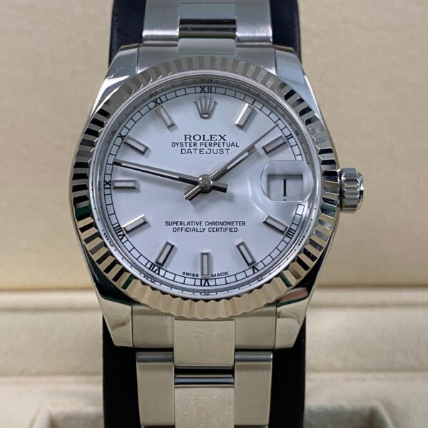 Rolex Datejust 31 - 2012 - White Index Dial - 178274 *FULL SET*