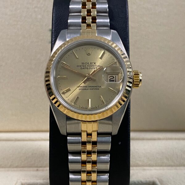 Rolex Lady-Datejust - 1991 - Champagne Index Dial - 69173 *FULL SET*