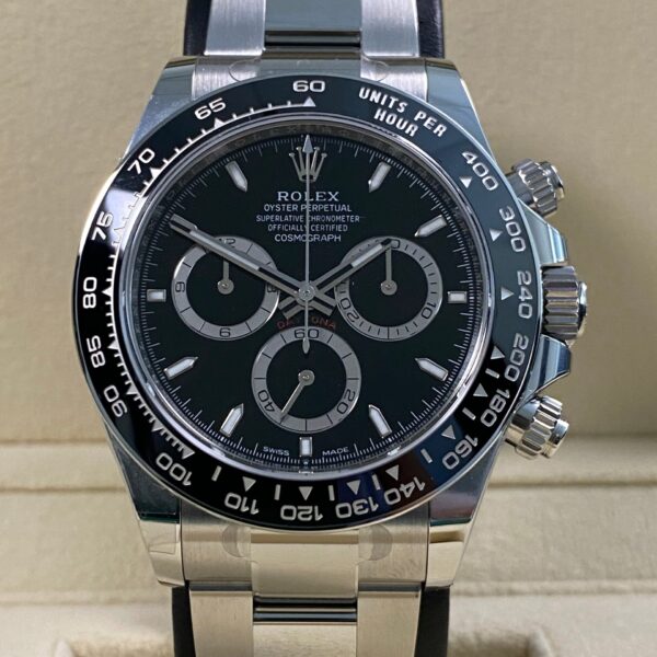 Rolex Cosmograph Daytona - 2024 - Black Dial - 126500LN *PARTIAL STICKERS*