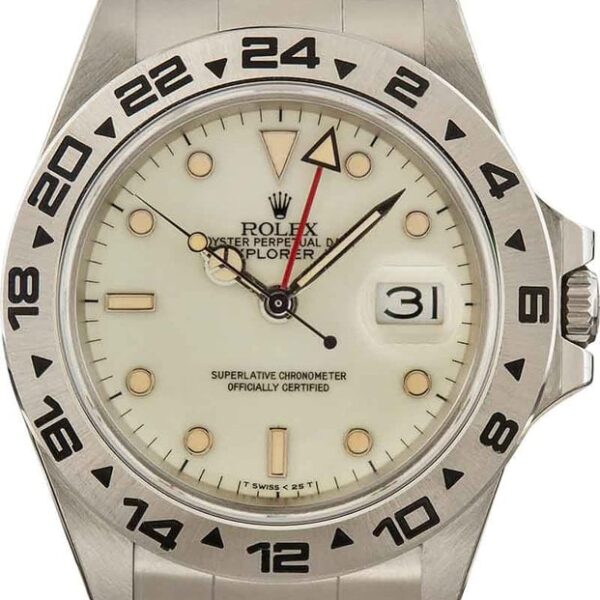 Vintage Rolex Explorer II 16550 Stainless Steel