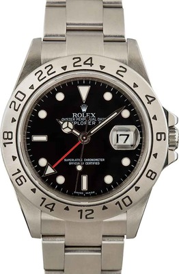 Men’s Rolex Explorer II 16570 Stainless Steel