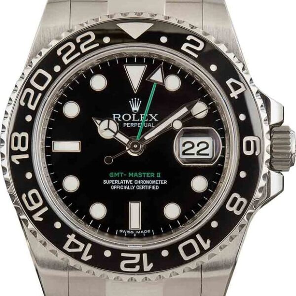 Mens Rolex GMT-Master II Ref 116710 Black Dial