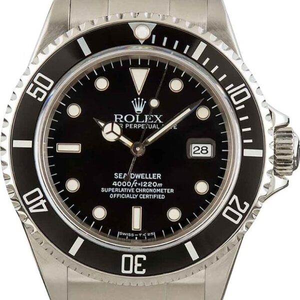 Mens Rolex Sea-Dweller Black 16600