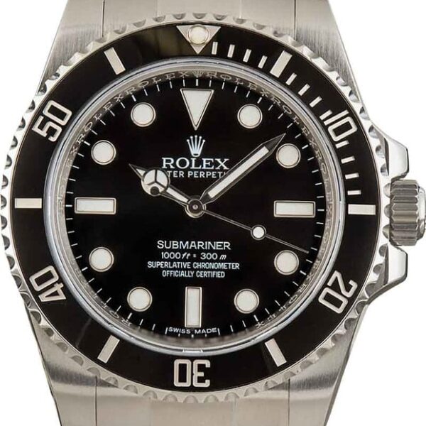 Rolex Submariner Watch 114060 No Date