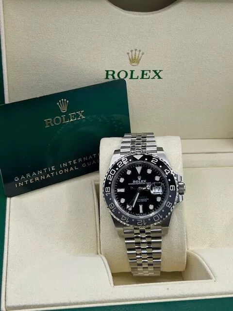 ROLEX GMT MASTER II WATCH ‘BRUCE WAYNE’ 126710 GRNR JUBILEE BRACELET 40MM